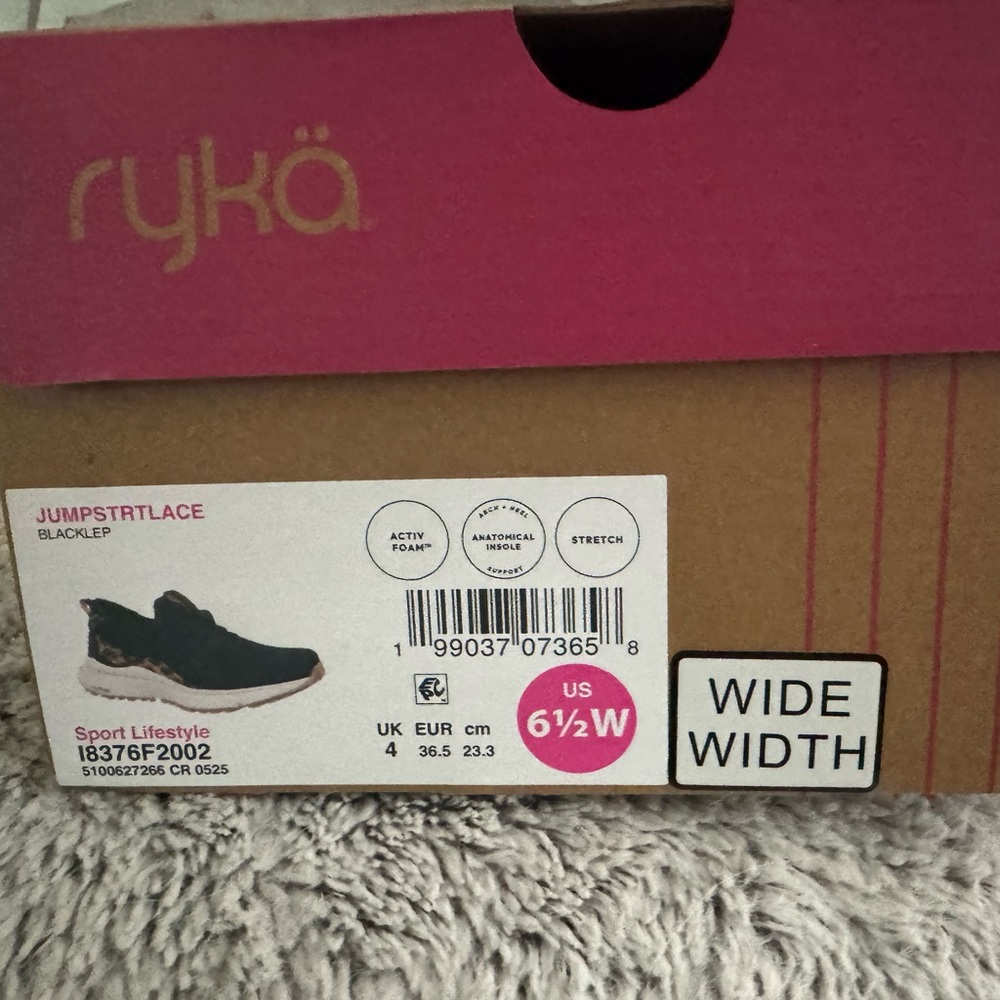 Ryka Women's Black Sneakers